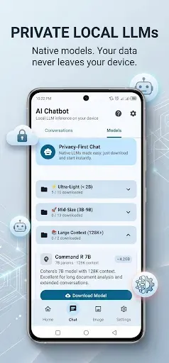Скриншот 6 — Local AI: Offline Chat & Image