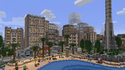 Скриншот 3 — City Maps for Minecraft PE