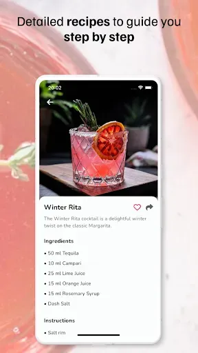 Скриншот 4 — Pocket Bartender - Cocktails