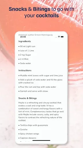 Скриншот 5 — Pocket Bartender - Cocktails