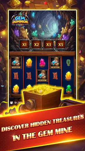 Скриншот 1 — Gem Dominion Slots