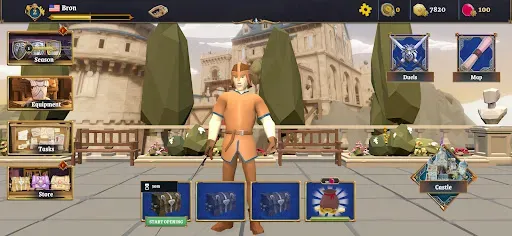 Скриншот 2 — Sword Fight: Knight Arena Pro