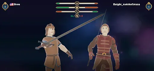 Скриншот 3 — Sword Fight: Knight Arena Pro