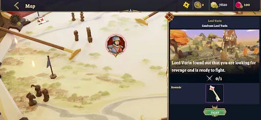 Скриншот 5 — Sword Fight: Knight Arena Pro