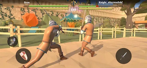 Скриншот 6 — Sword Fight: Knight Arena Pro