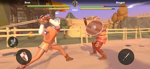 Скриншот 7 — Sword Fight: Knight Arena Pro