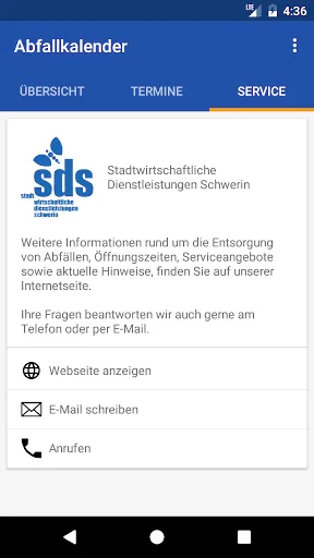 Скриншот 3 — Abfallkalender Schwerin