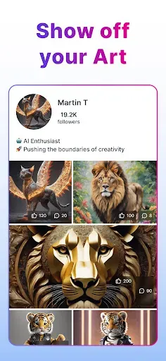 Скриншот 8 — Gencraft - AI Art Generator