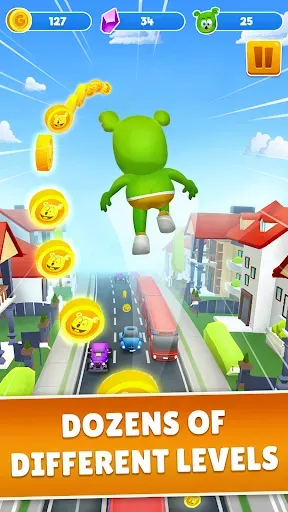 Скриншот 1 — Gummy Bear Run-бесконечный бег