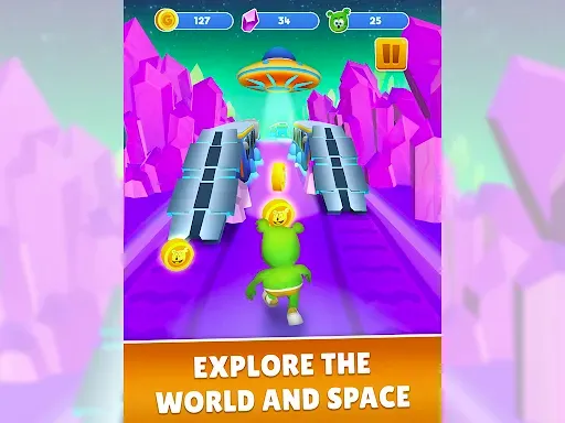 Скриншот 6 — Gummy Bear Run-бесконечный бег