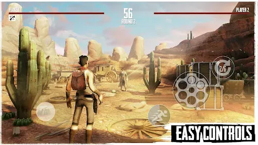 Скриншот 1 — Guns at Dawn: West Shooter