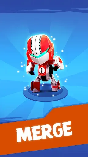 Скриншот 1 — Merge Plane Robots - Idle Game