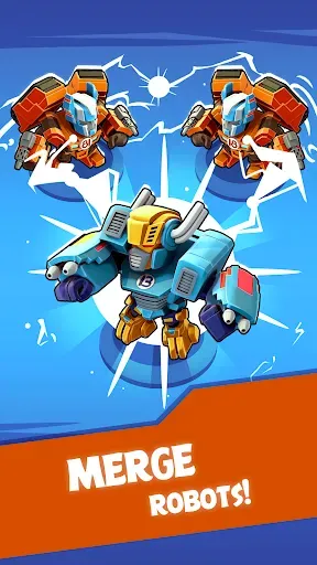 Скриншот 5 — Merge Plane Robots - Idle Game