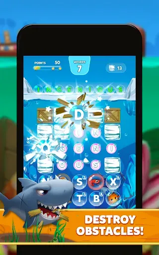 Скриншот 8 — Bubble Words - Word Games Puzz