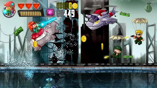 Скриншот 4 — Ramboat - Offline Action Game