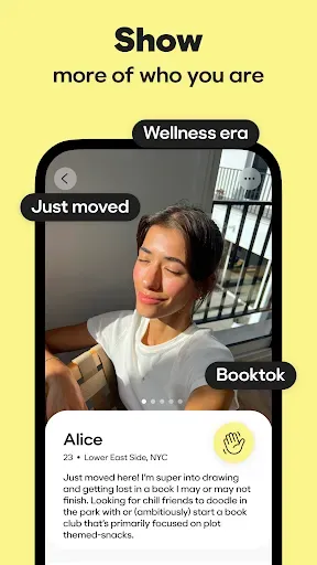 Скриншот 2 — BFF: Make Friends. By Bumble.