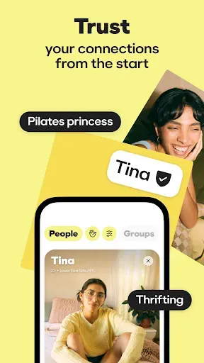 Скриншот 6 — BFF: Make Friends. By Bumble.