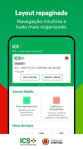 Скриншот 2 — Instituto Curitiba de Saúde