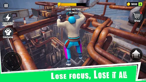Скриншот 3 — Going Up Rooftop - Parkour 3D