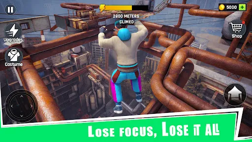Скриншот 8 — Going Up Rooftop - Parkour 3D