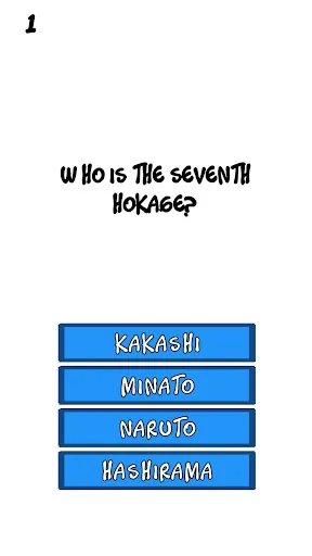 Скриншот 1 — Naruto Boruto Ninja Quiz