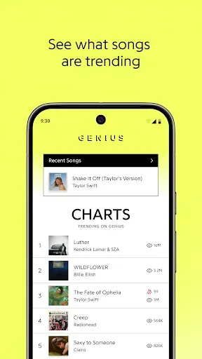 Скриншот 2 — Genius — Song Lyrics Finder