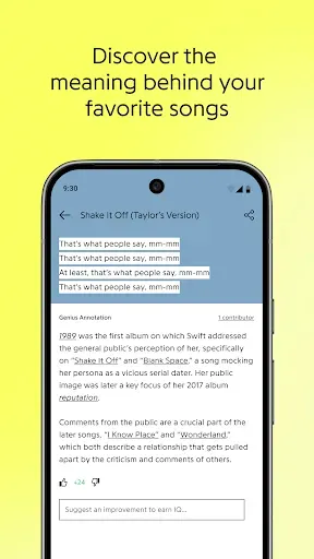 Скриншот 3 — Genius — Song Lyrics Finder