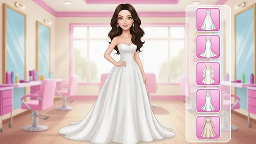 Скриншот 6 — Wedding Girls Makeup Games