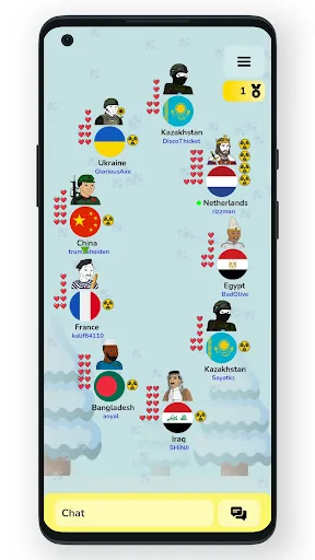 Скриншот 1 — Geofast: Battle of Nations