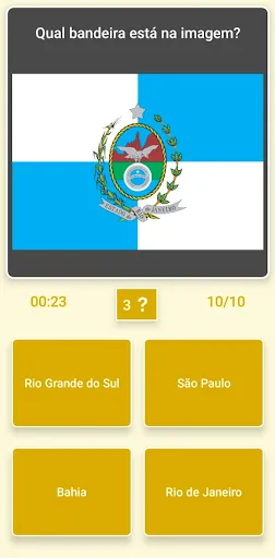 Скриншот 3 — Mapa do Brasil - Quiz