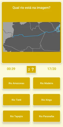 Скриншот 4 — Mapa do Brasil - Quiz