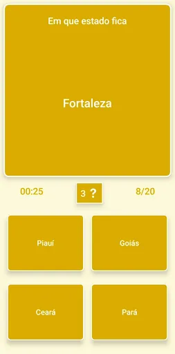 Скриншот 6 — Mapa do Brasil - Quiz