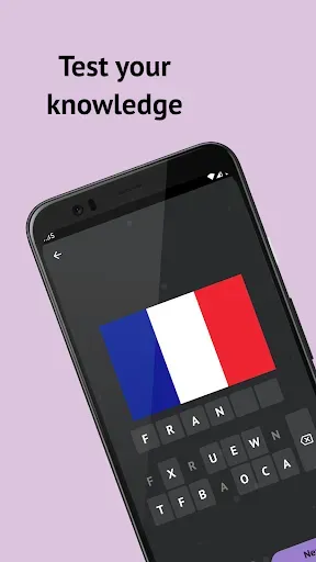 Скриншот 1 — Country Flags: Geography Quiz