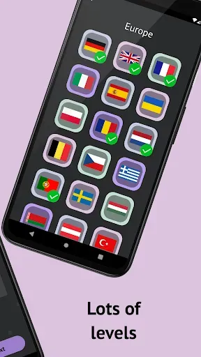 Скриншот 2 — Country Flags: Geography Quiz