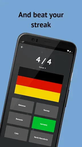 Скриншот 4 — Country Flags: Geography Quiz