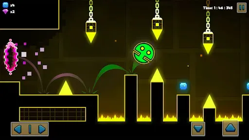 Скриншот 2 — Geometry Platformer: Cube Dash