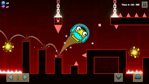 Скриншот 3 — Geometry Platformer: Cube Dash
