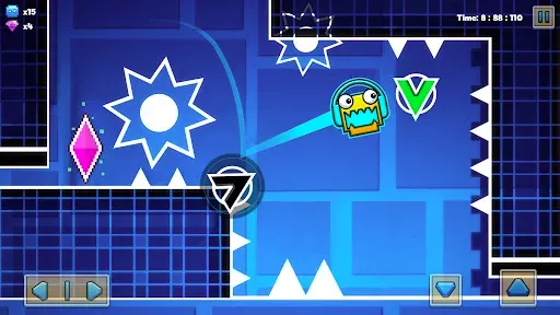 Скриншот 4 — Geometry Platformer: Cube Dash