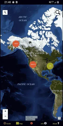 Скриншот 1 — BLM Public Lands Map Guide USA