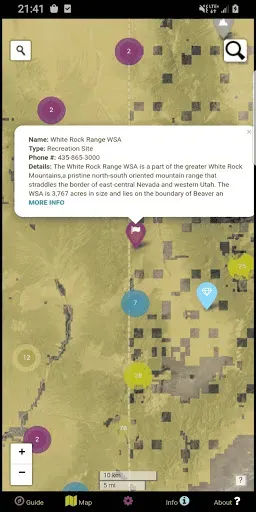 Скриншот 2 — BLM Public Lands Map Guide USA