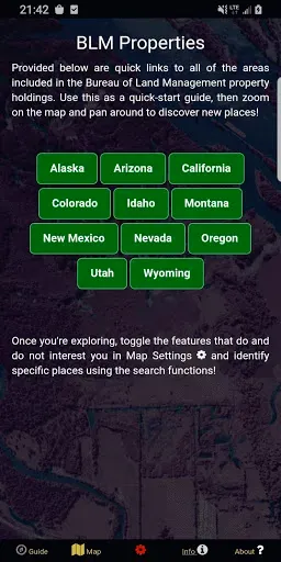 Скриншот 3 — BLM Public Lands Map Guide USA