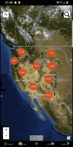 Скриншот 8 — BLM Public Lands Map Guide USA