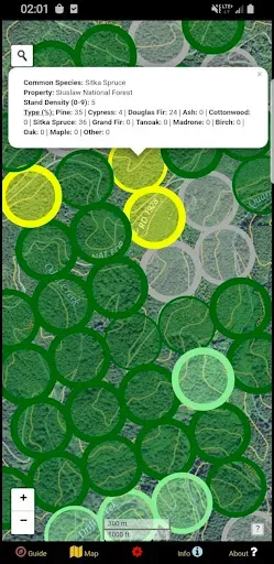Скриншот 1 — Oregon NW Mushroom Forager Map