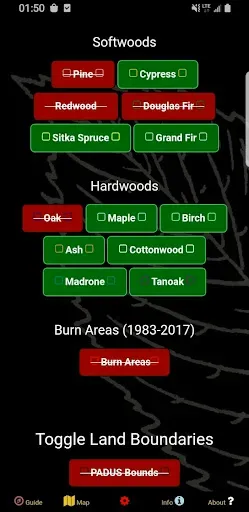 Скриншот 3 — Oregon NW Mushroom Forager Map