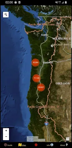 Скриншот 4 — Oregon NW Mushroom Forager Map