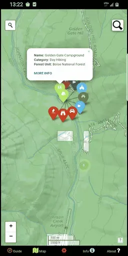 Скриншот 2 — National Forests Map Guide USA