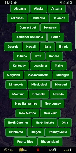 Скриншот 3 — State Parks & Forests Map USA