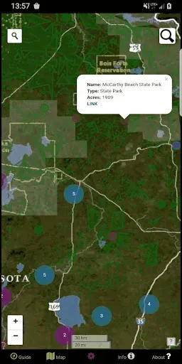 Скриншот 6 — State Parks & Forests Map USA