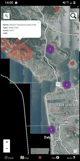 Скриншот 7 — State Parks & Forests Map USA