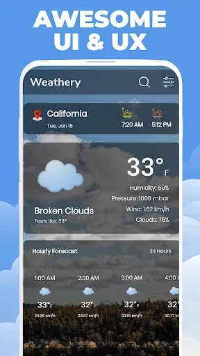 Скриншот 8 — Live Weather Forecast Pro